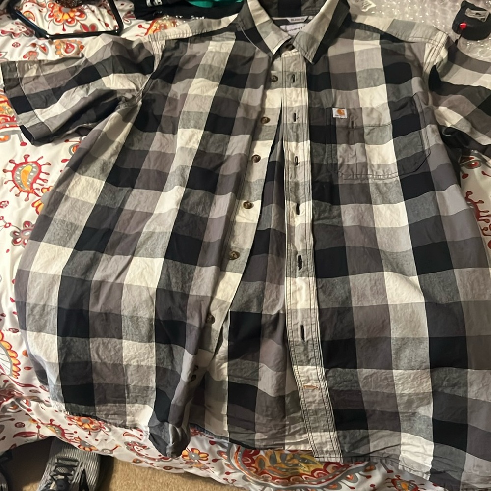 Carhartt short sleeve button down
